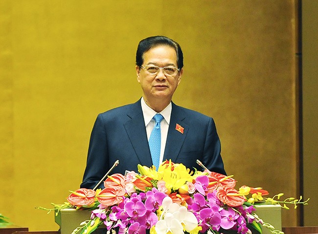 Обсуждались доклады об итогах работы президента, правительства и премьер-министра Вьетнама - ảnh 1